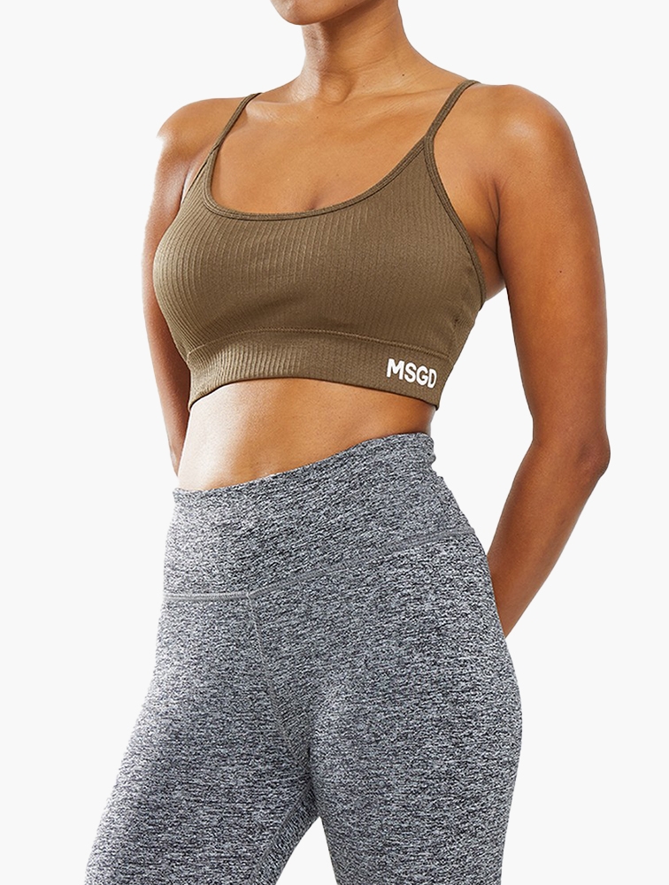 Missguided sports deals bra